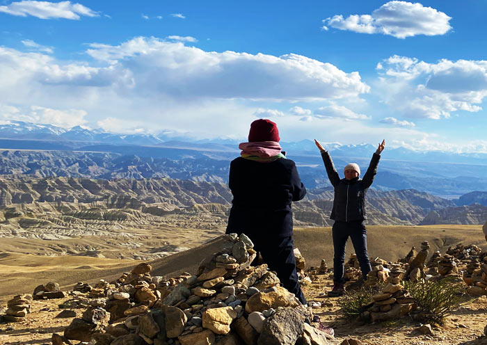Zanda Earth Forest in Tibet