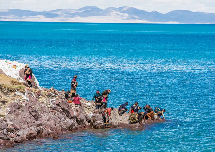 Namtso Lake in Tibet