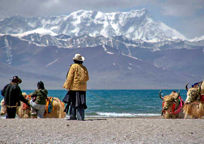Namtso Lake in Tibet