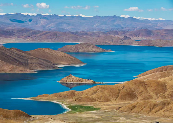 Lago Yamdrok, Tibet Yamdrok Lake, Tibet