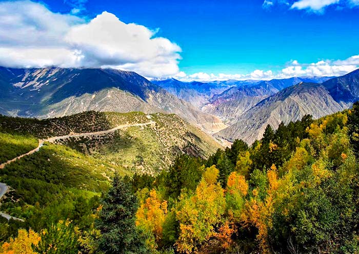 Dongda Montaña, Tibet Dongda Mountain, Tibet