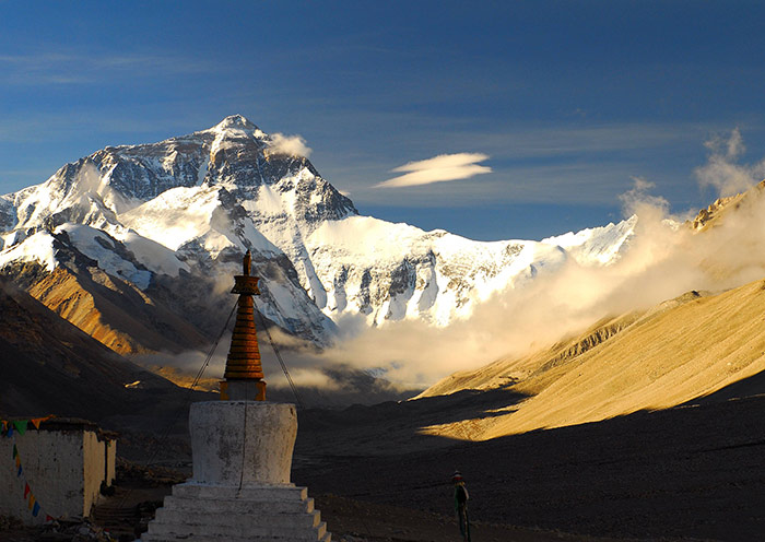 Monte Everest, Tibetana Mount Everest, Tibet