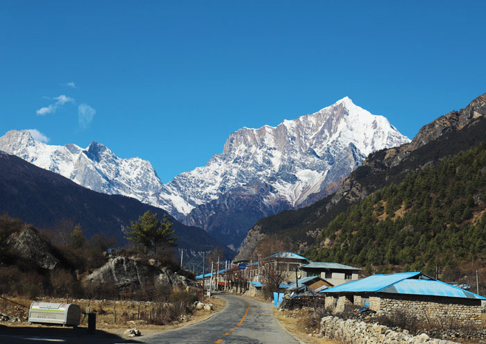 Mount Riwu Bamba in Gyirong, Tibet
