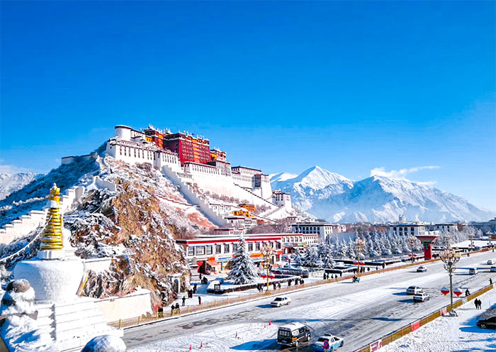 Lhasa Potala Palace 7 Days Lhasa Kathmandu Tour by Flight