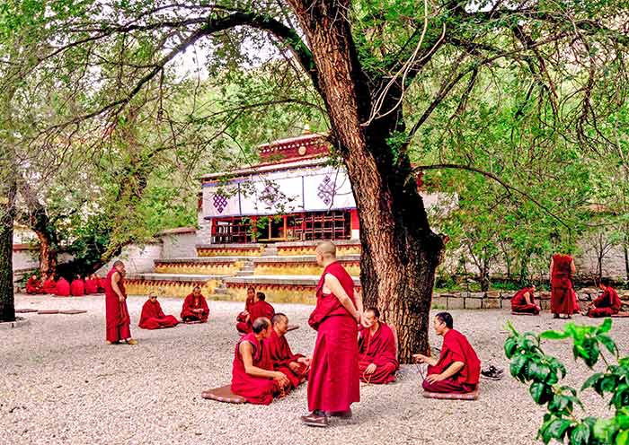 Sera Monastery in Lhasa 7 Days Lhasa Kathmandu Tour by Flight