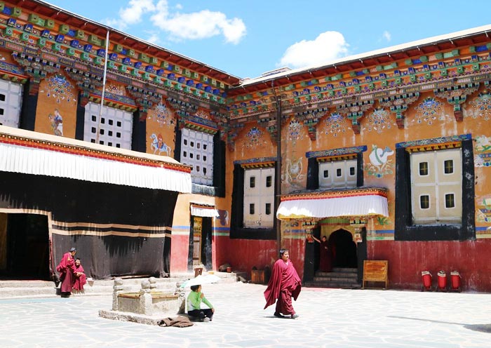 Monasterio Sakya, Tibeta Sakya Monastery, Tibet