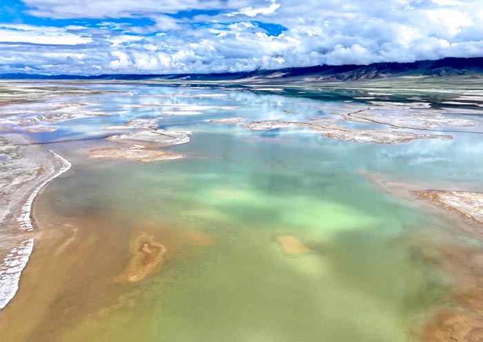 Lago Nyer Tso, Tibet Nyer Tso Lake, Tibet